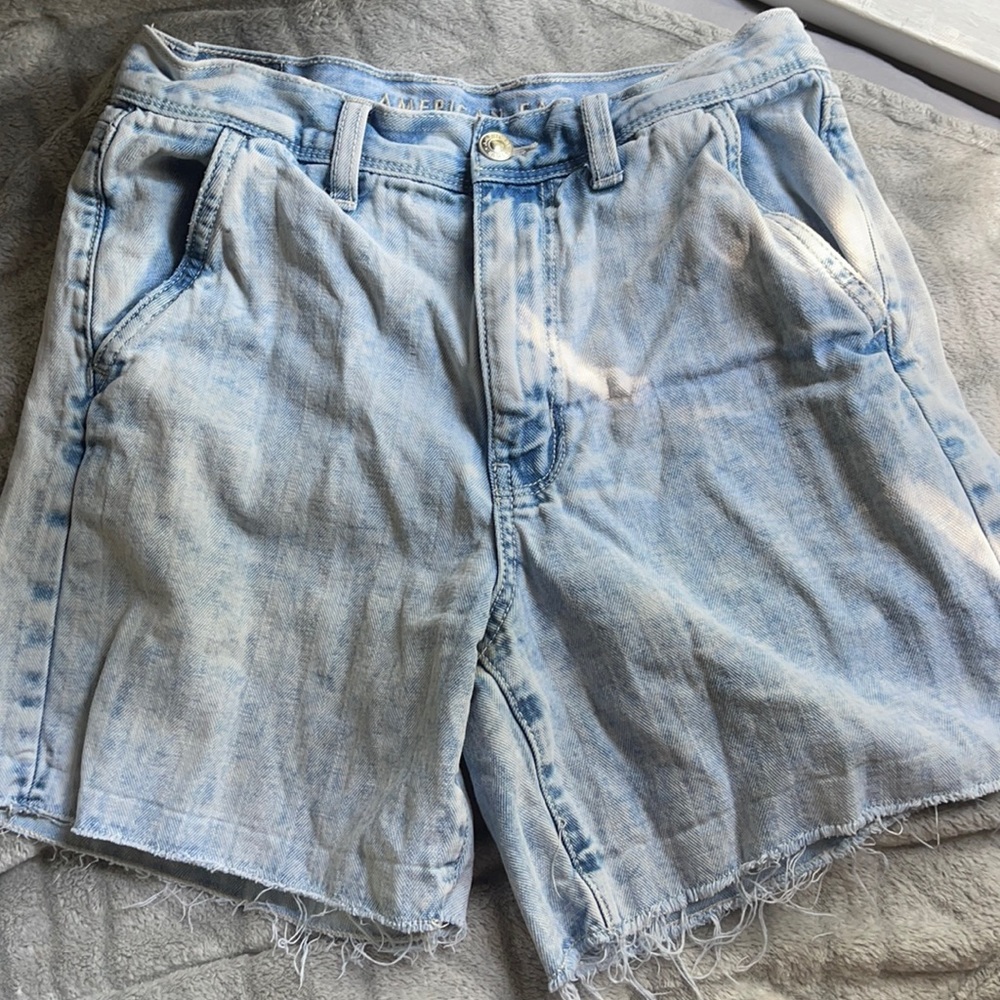 American Eagle Denim Mom Shorts